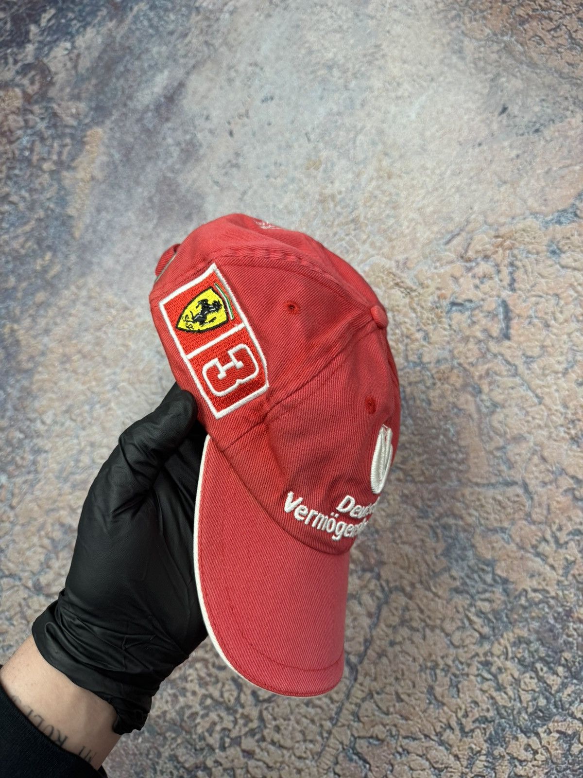Ferrari RARE Vintage Michael Schumacher 2000 Ferrari Cap Hat F1 Size ONE SIZE - 3 Thumbnail