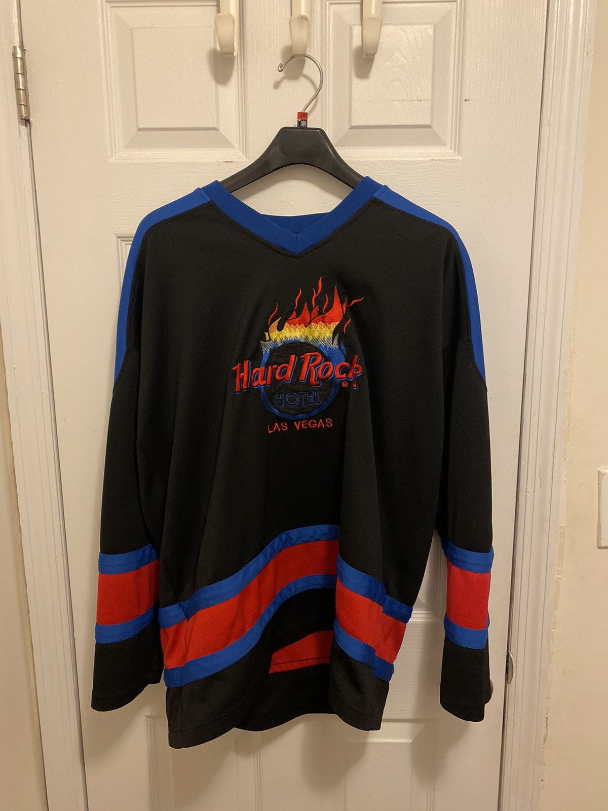 Hard Rock Cafe Vintage Hard Rock Cafe Hockey Sweater Size US L / EU 52-54 / 3 - 1 Thumbnail