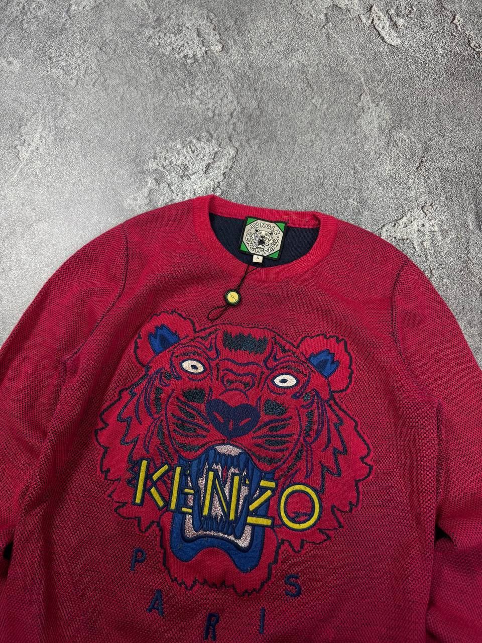 Designer × Kenzo Kenzo jungle Paris Tiger logo Sweatshirt Size S / US 4 / IT 40 - 2 Thumbnail