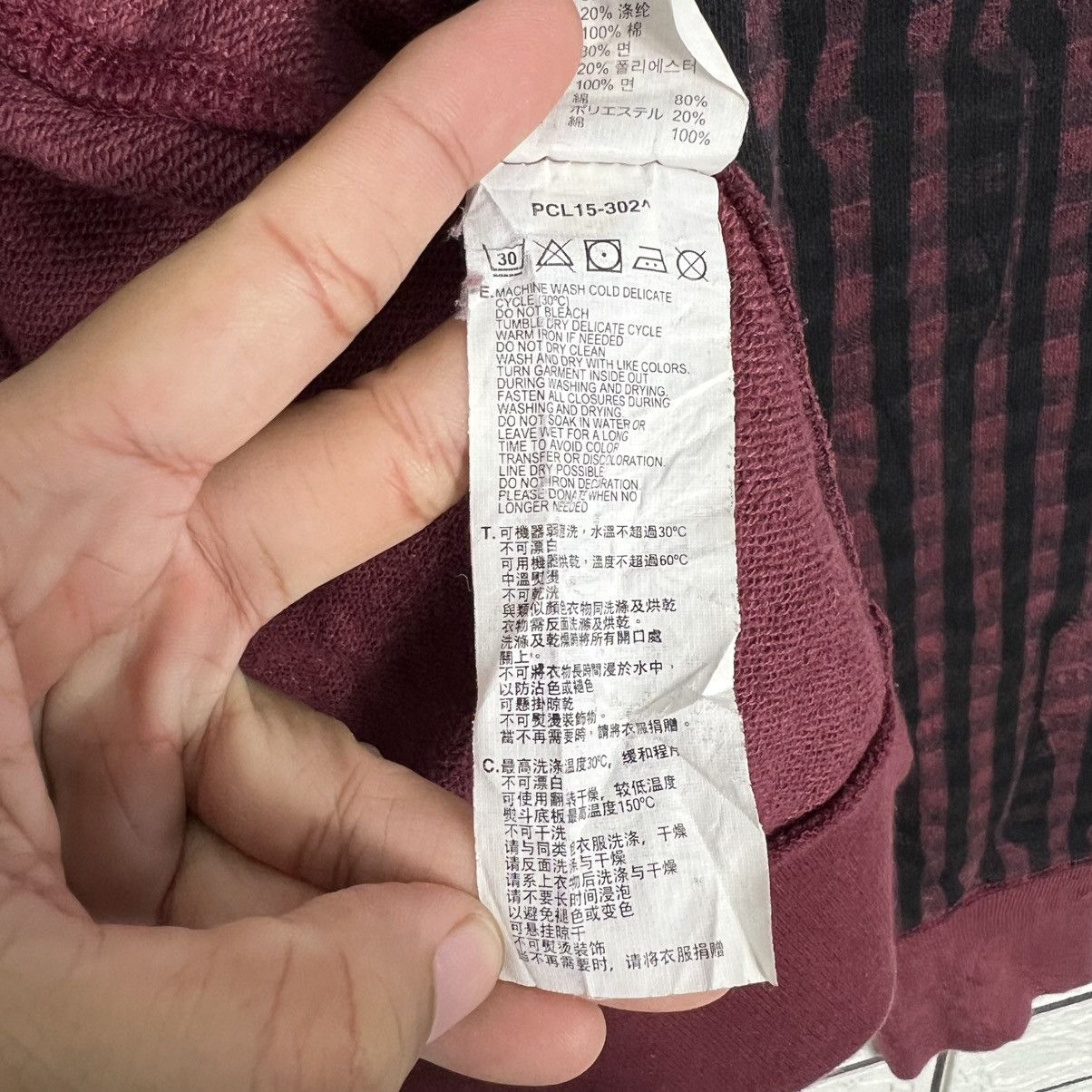 Levi's LEVIS STRAUSS Red Checked Hoodie Sweatshirt #4212-C192 Size US M / EU 48-50 / 2 - 18 Thumbnail
