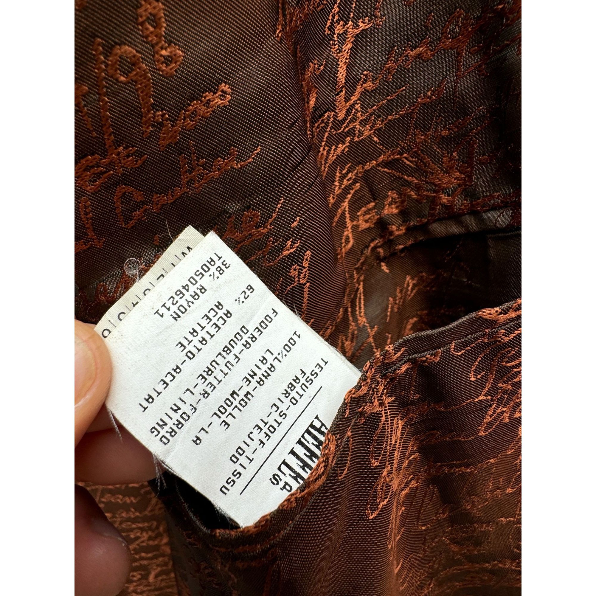 Jean Paul Gaultier Early 2000s Black Wool Blazer Jacket Size 38R - 6 Thumbnail
