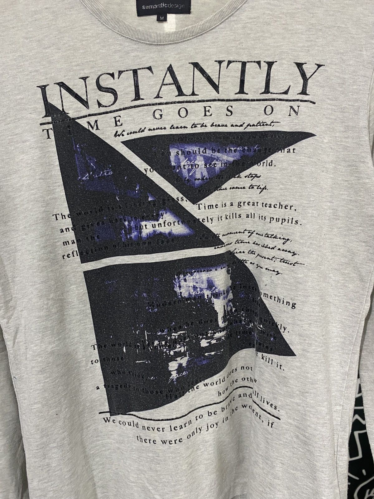 Japanese Brand × semanticdesign Semantic Design Longsleeve Size US M / EU 48-50 / 2 - 5 Thumbnail