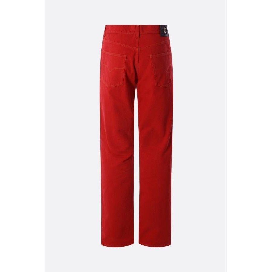Versace VERSACE Red Straight Leg Denim Jeans New & Authentic (Men's Size US 32 / EU 48 - 2 Thumbnail