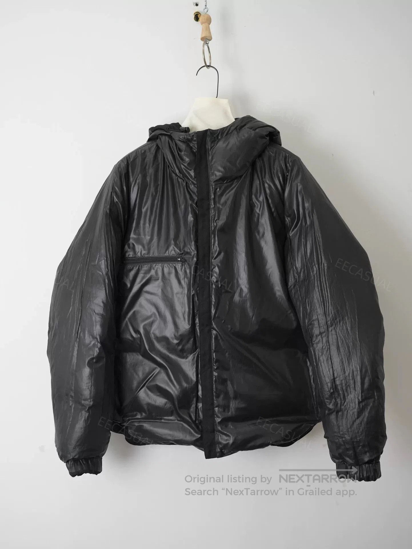Yohji Yamamoto Yohji Yamamoto Black Wool Down Jacket. Size US M / EU 48-50 / 2 - 4 Thumbnail