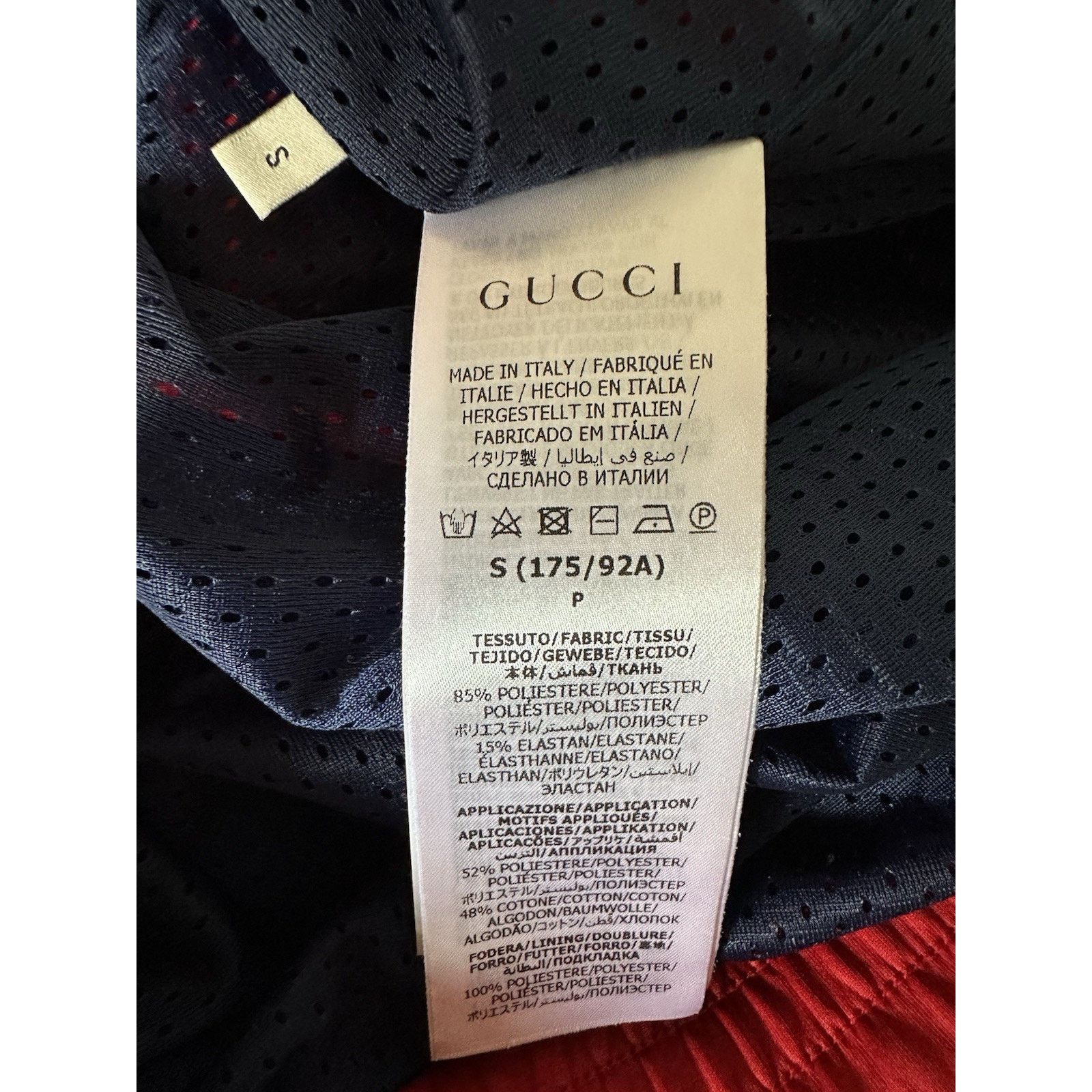 Gucci Gucci Men's Red/White/Blue Jacket with Hoodie Small 706413 Size US S / EU 44-46 / 1 - 12 Thumbnail
