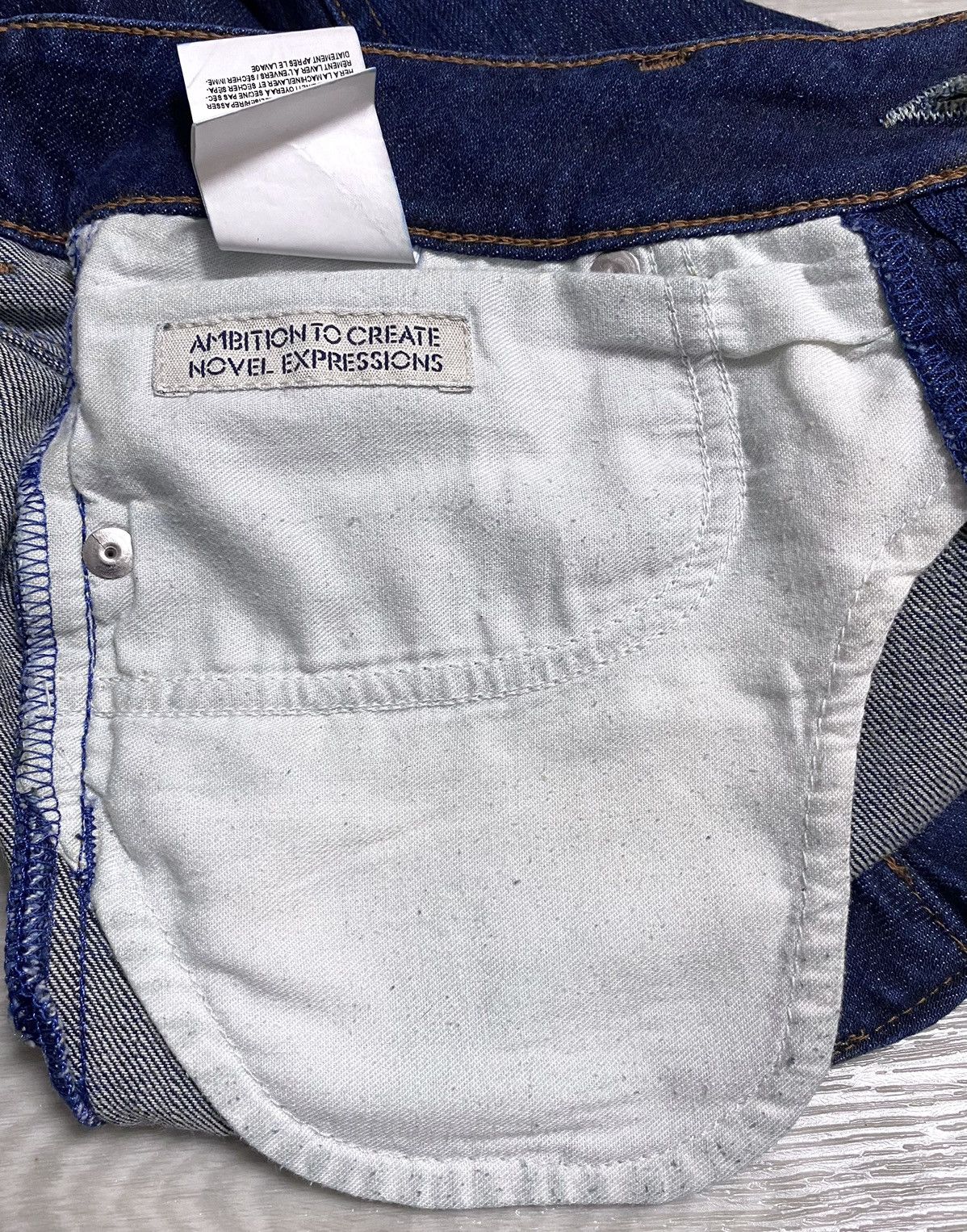 Acne Studios Vintage Acne Studios Hex DC Navy Cotton Jeans Denim 31/34 Size 31" - 17 Thumbnail