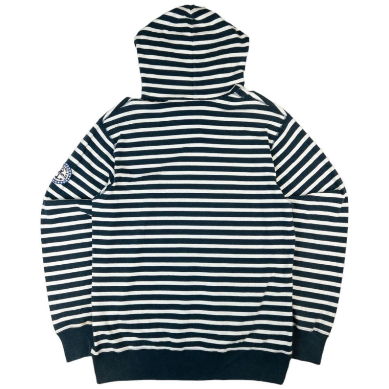 Bape Vintage BAPE Striped Hoodie Size L Size US L / EU 52-54 / 3 - 2 Thumbnail