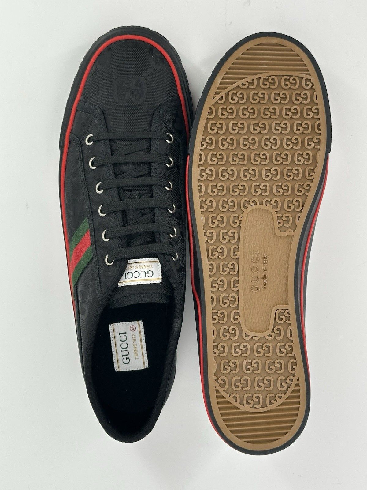 Gucci Size-EU-47/UK-13/US-14 New Gucci Sneakers Tennis1977 Men's Size US 14 / EU 47 - 8 Thumbnail