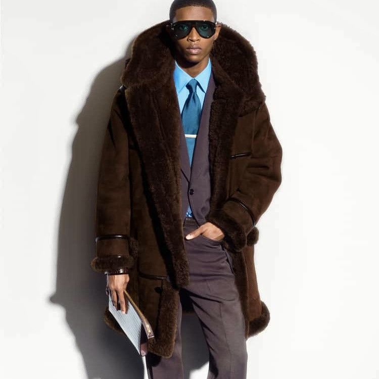 Tom Ford Tom Ford Shearling Coat in Medium Size US M / EU 48-50 / 2 - 3 Thumbnail