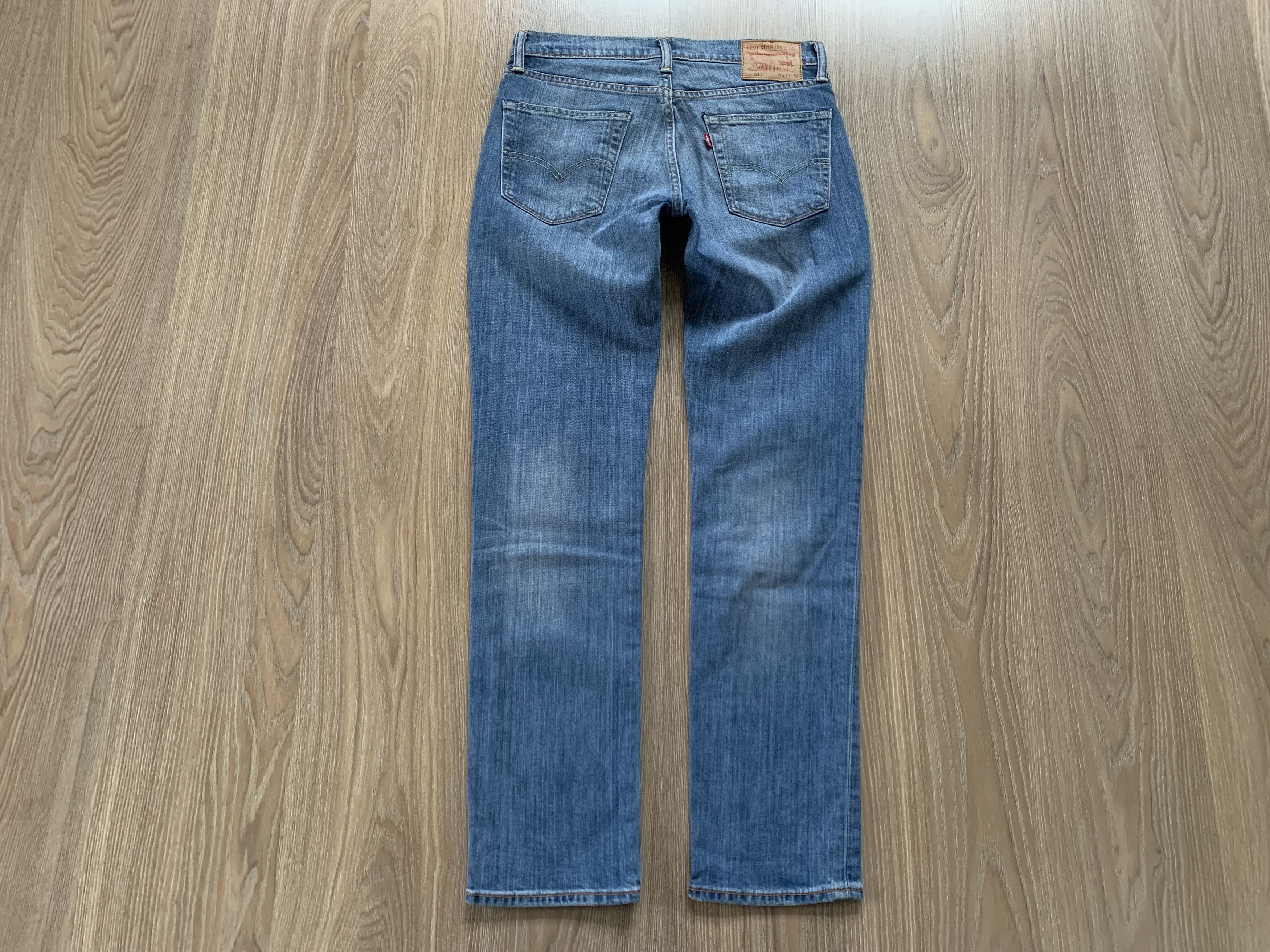 Levi's Levis 511 Light Blue Jeans Size US 31 - 3 Thumbnail