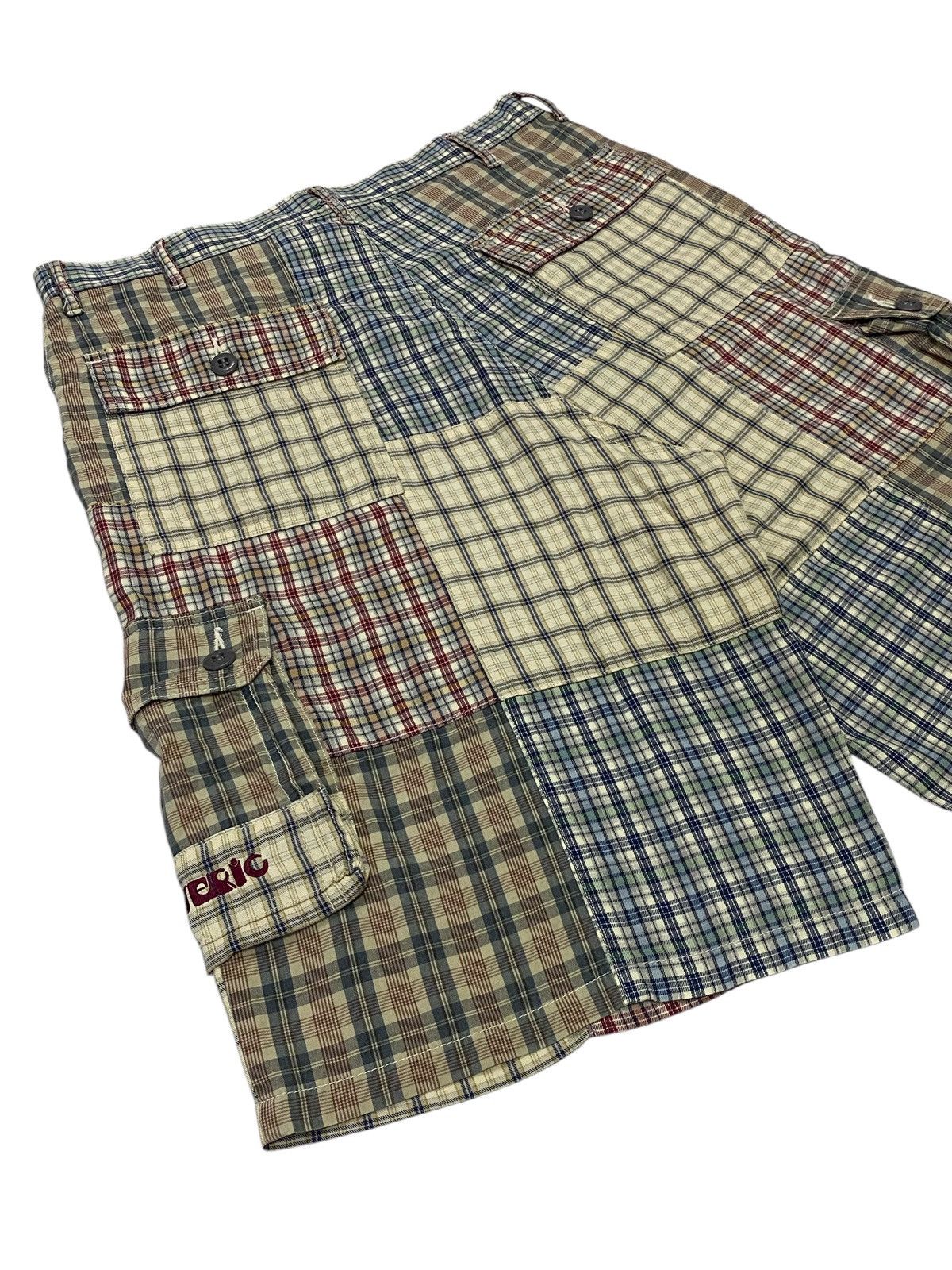 Hysteric Glamour Vintage Hysteric Glamour Patchwork Cargo Shorts Pants Size US 32 / EU 48 - 18 Thumbnail