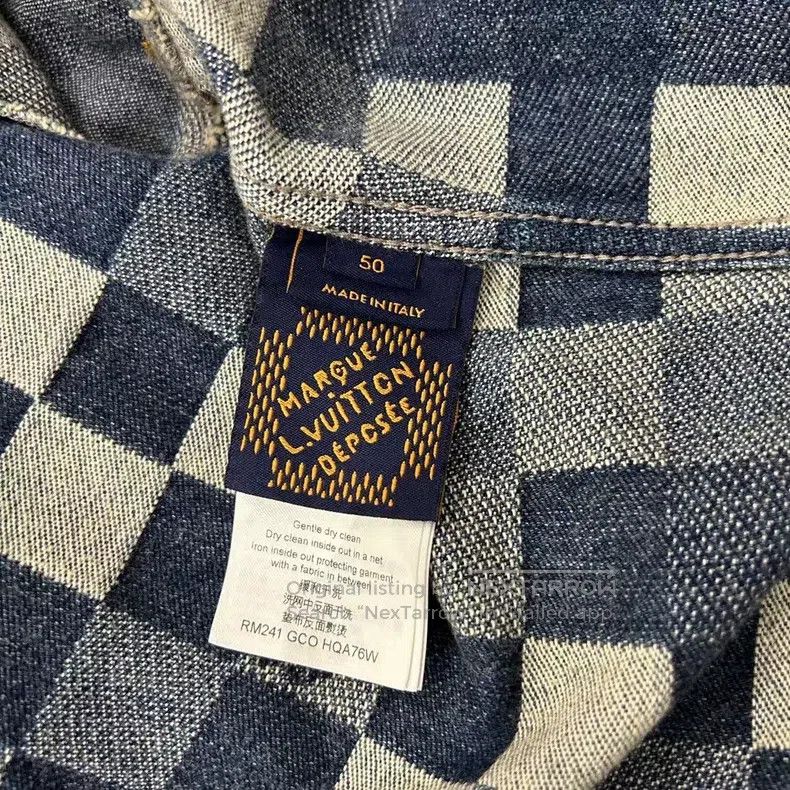 Louis Vuitton Louis Vuitton 24 checkerboard denim jacket Size US M / EU 48-50 / 2 - 3 Thumbnail