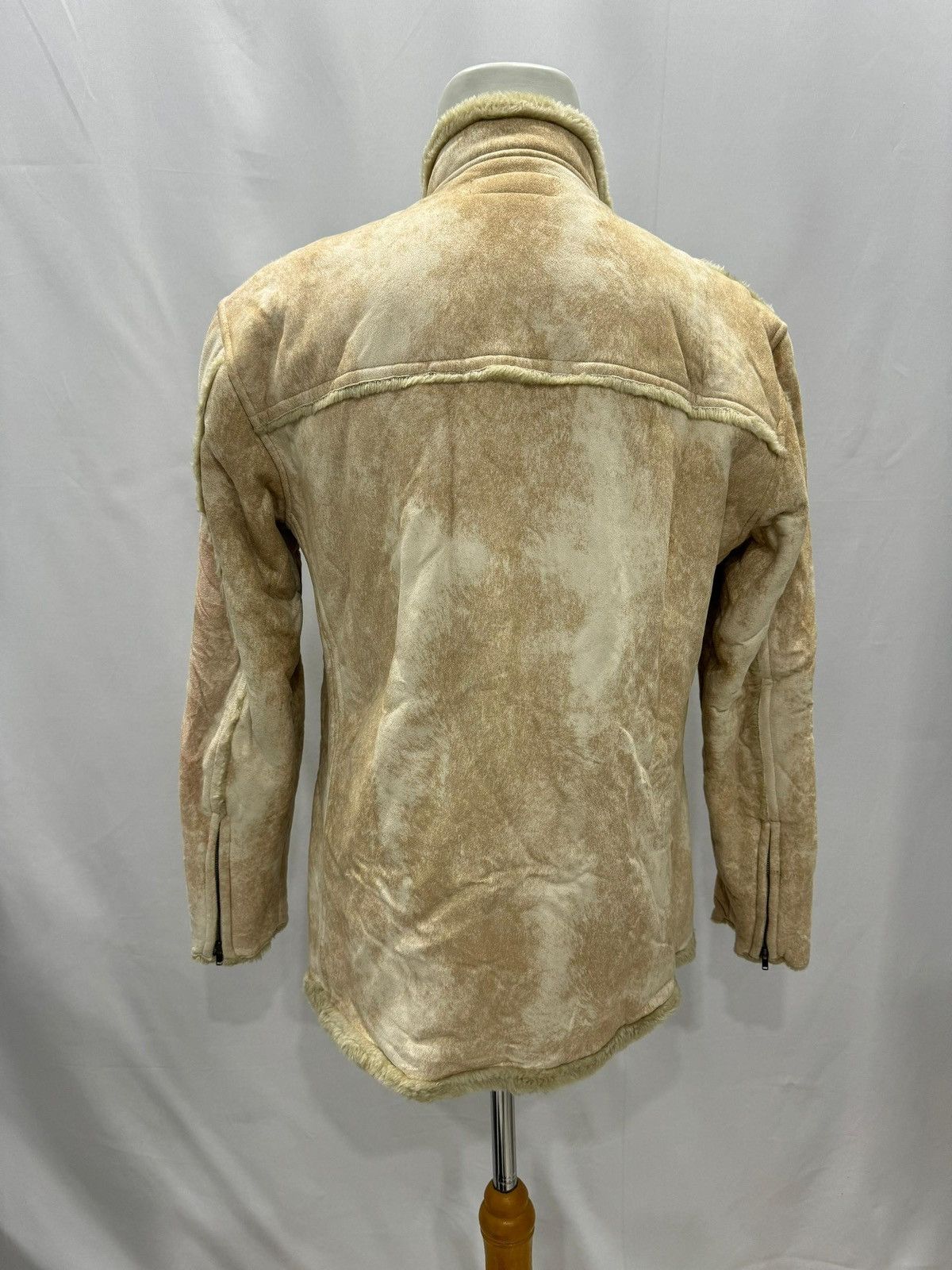 Kansai Yamamoto × Seditionaries × Yohji Yamamoto Kansai Jeans by Kansai Yamamoto Shearling Suede Jacket Size US M / EU 48-50 / 2 - 9 Thumbnail