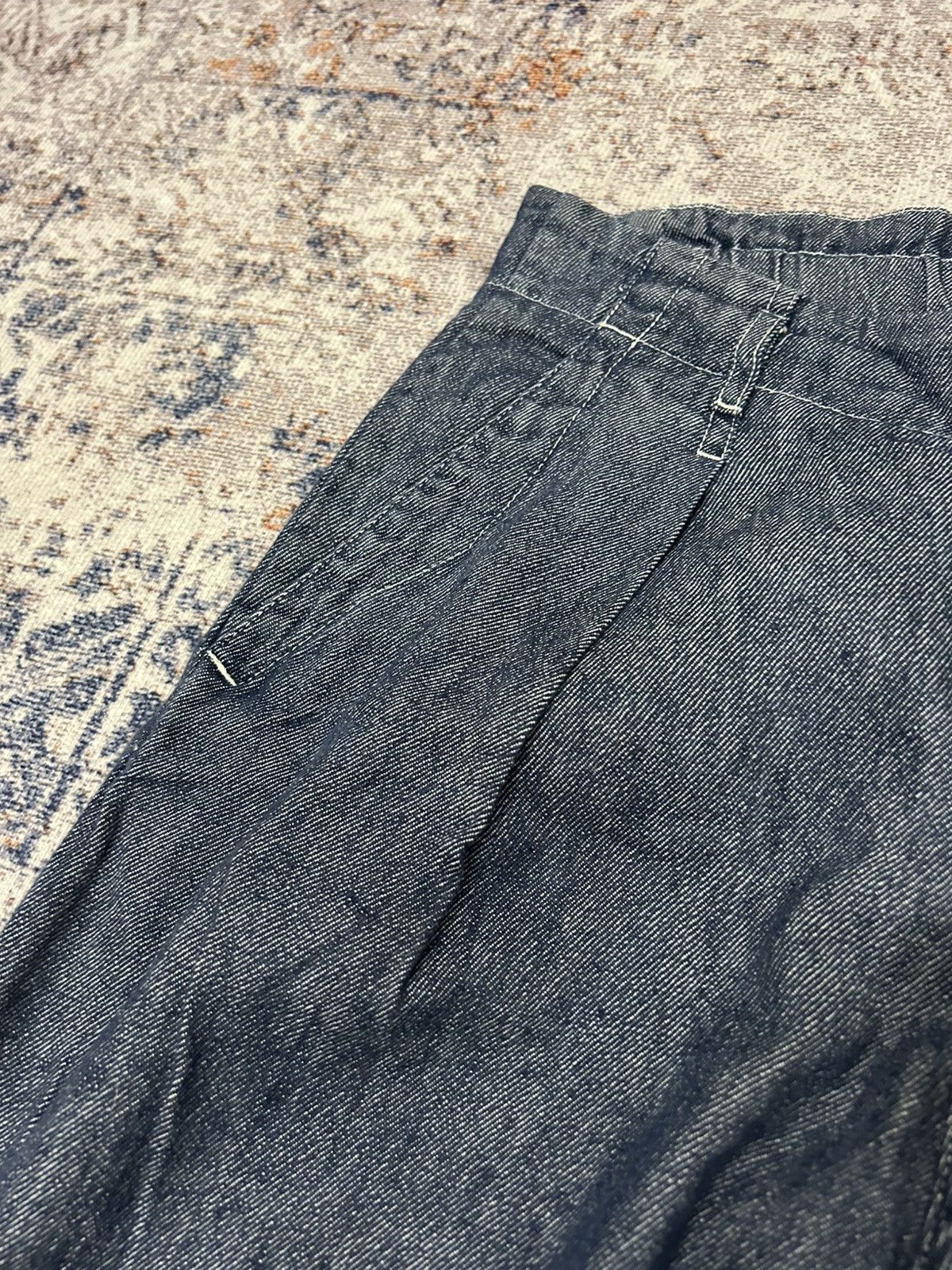 Japanese Brand × Yohji Yamamoto Coen Japan Baggy Jeans Left Side Zipper yohji style Size US 29 - 6 Thumbnail