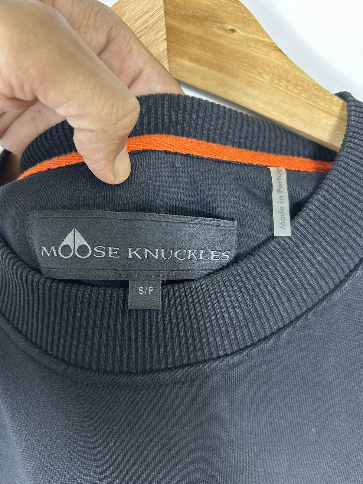 Moose Knuckles Moose Knuckles Colorblock Crewneck – Y2K Logo Sleeve Size US S / EU 44-46 / 1 - 8 Thumbnail