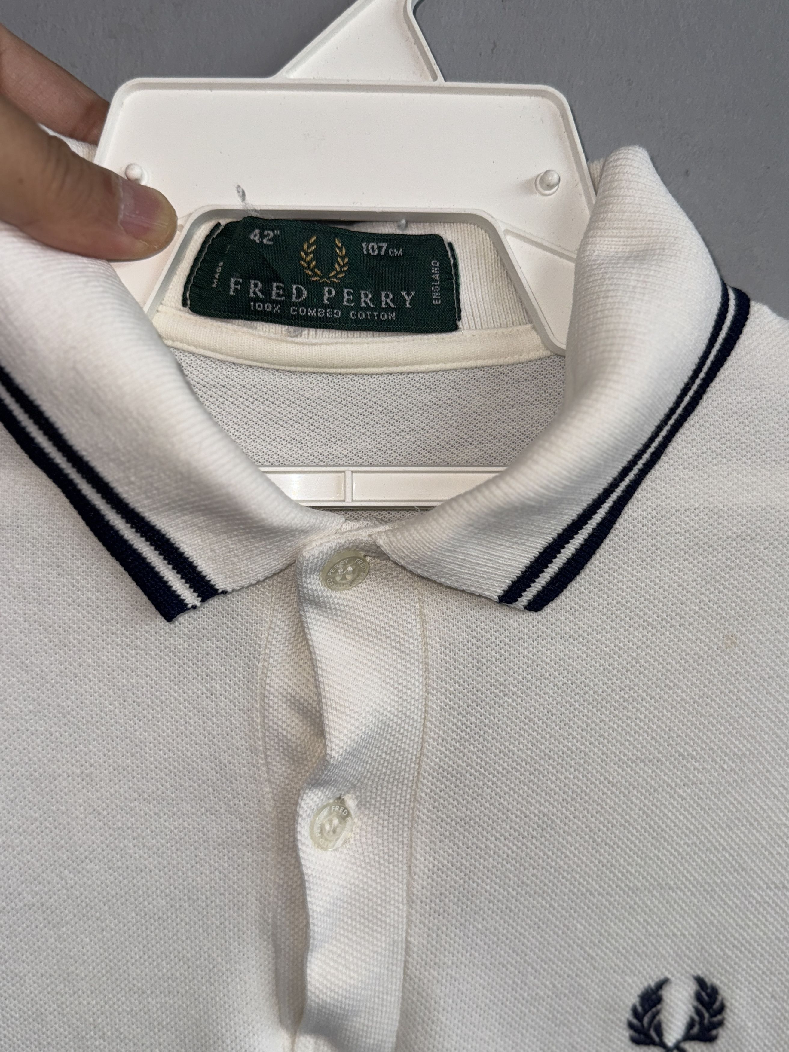 Fred Perry Fred Perry Made In England Polo Vintage Shirt Size US M / EU 48-50 / 2 - 4 Thumbnail