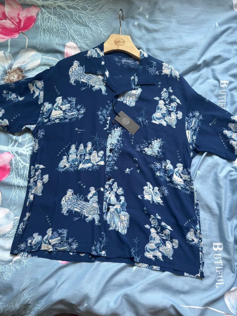 Kapital Kapital PORTER CLASSIC ALOHA SHIRT Summer Short Sleeve-250 Size US S / EU 44-46 / 1 - 3 Thumbnail