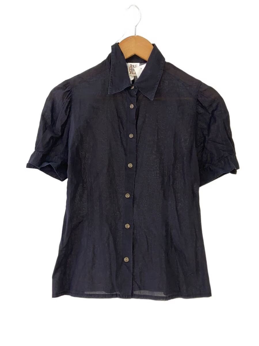 Jean Paul Gaultier Pleated Sleeve Short Sleeve Button Shirt Size S / US 4 / IT 40 - 1 Thumbnail