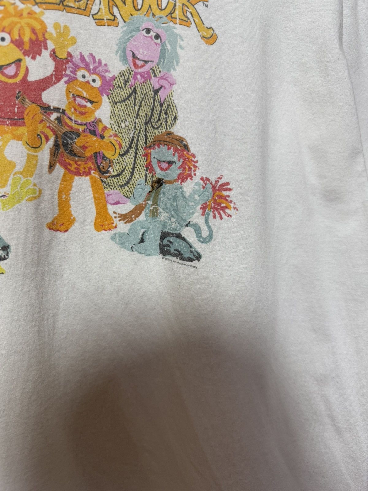 Band Tees × Jimi Hendrix × Vintage Vintage 2005 Jimi Hendrix Fraggle Rock Band Retro T-Shirt Size US M / EU 48-50 / 2 - 4 Thumbnail