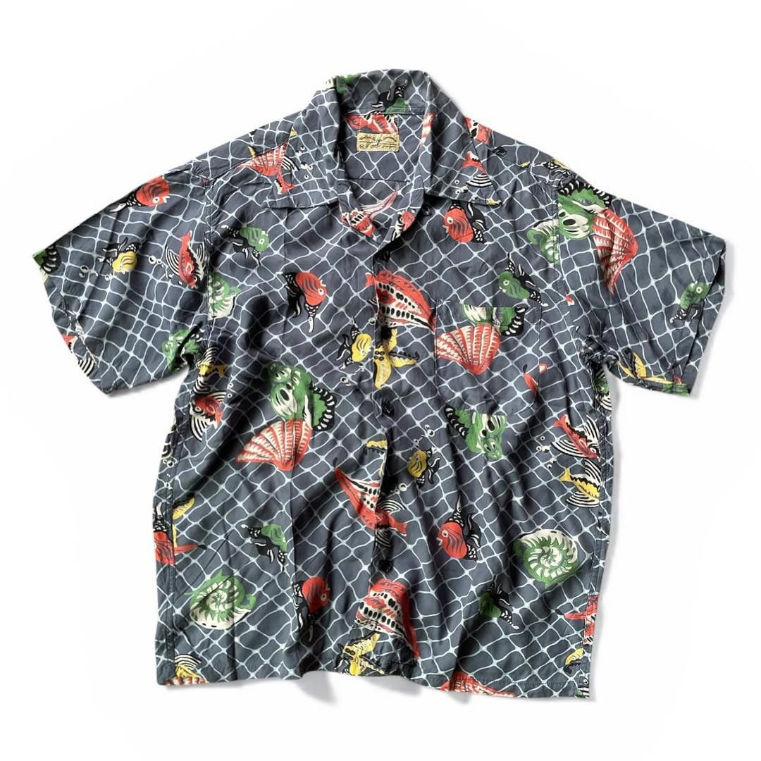 Sun Surf Sun Surf Wind and Sea Hawaiian Aloha Shirt Size US M / EU 48-50 / 2 - 3 Thumbnail