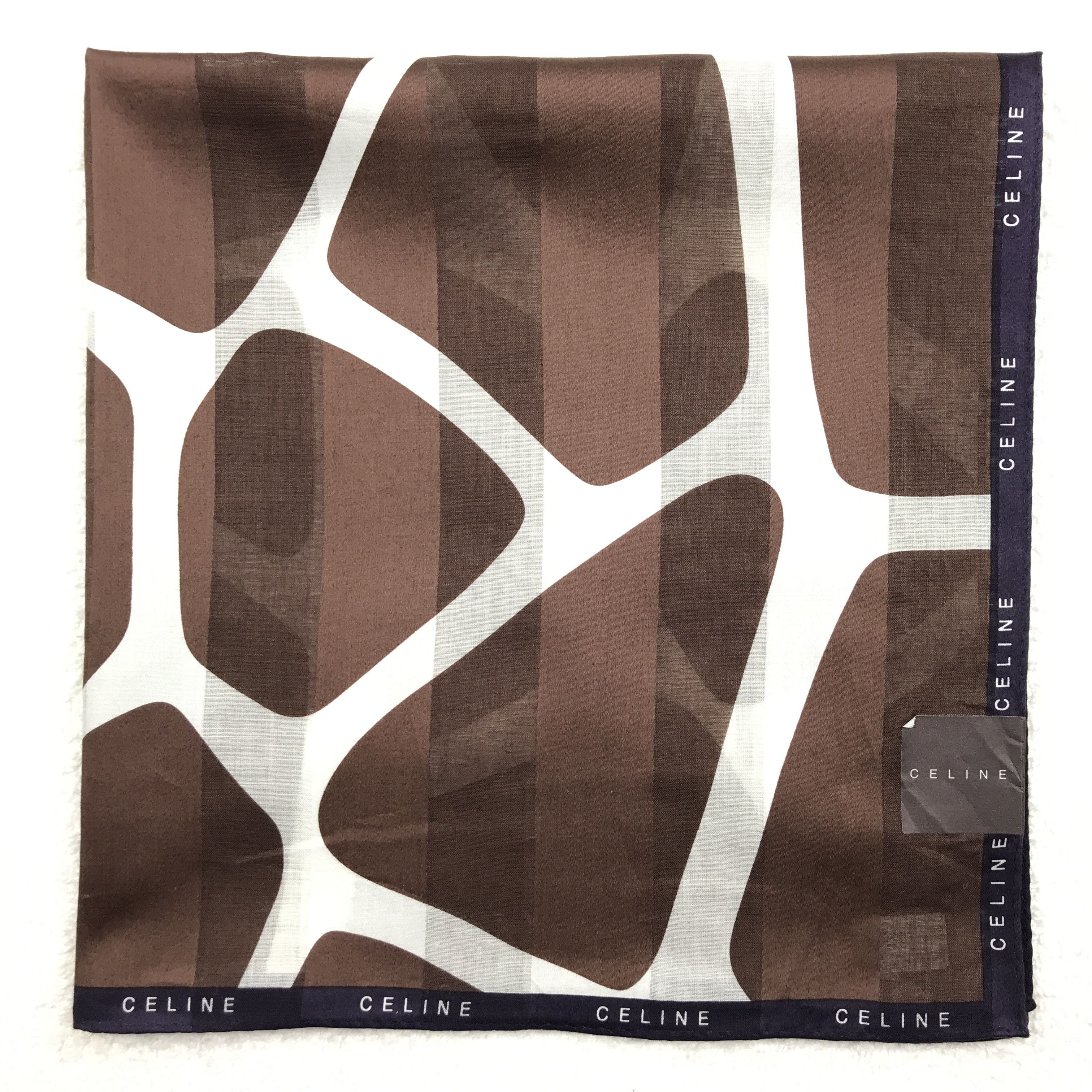 Celine × Vintage Vintage Celine Bandana Neckerchief Handkerchief Size ONE SIZE - 2 Thumbnail