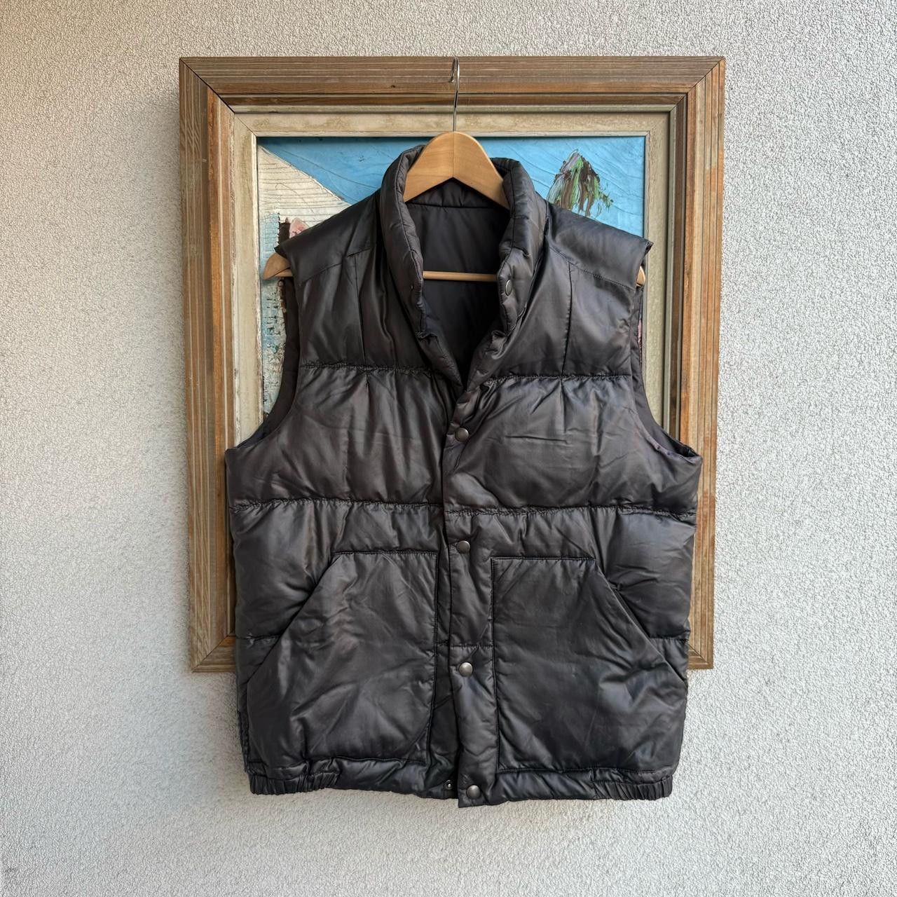 Prada Gilet Down Reversible Black Vest Black Tab