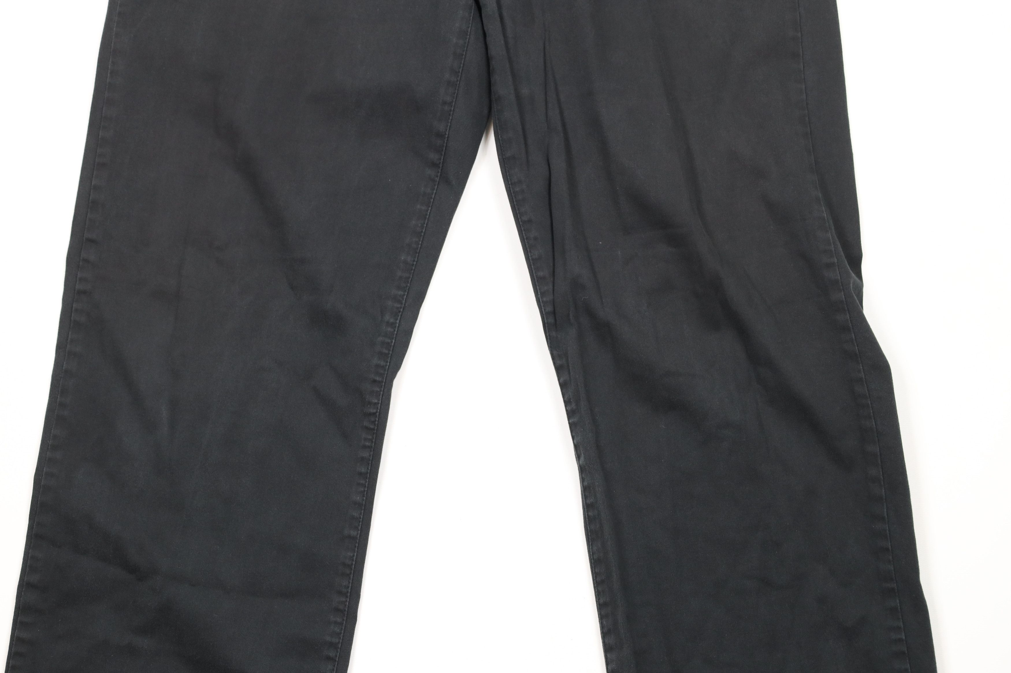 Armani Exchange × Vintage Vintage Armani Exchange Spell Stretch Wide Leg Pants Black Size US 36 / EU 52 - 3 Thumbnail