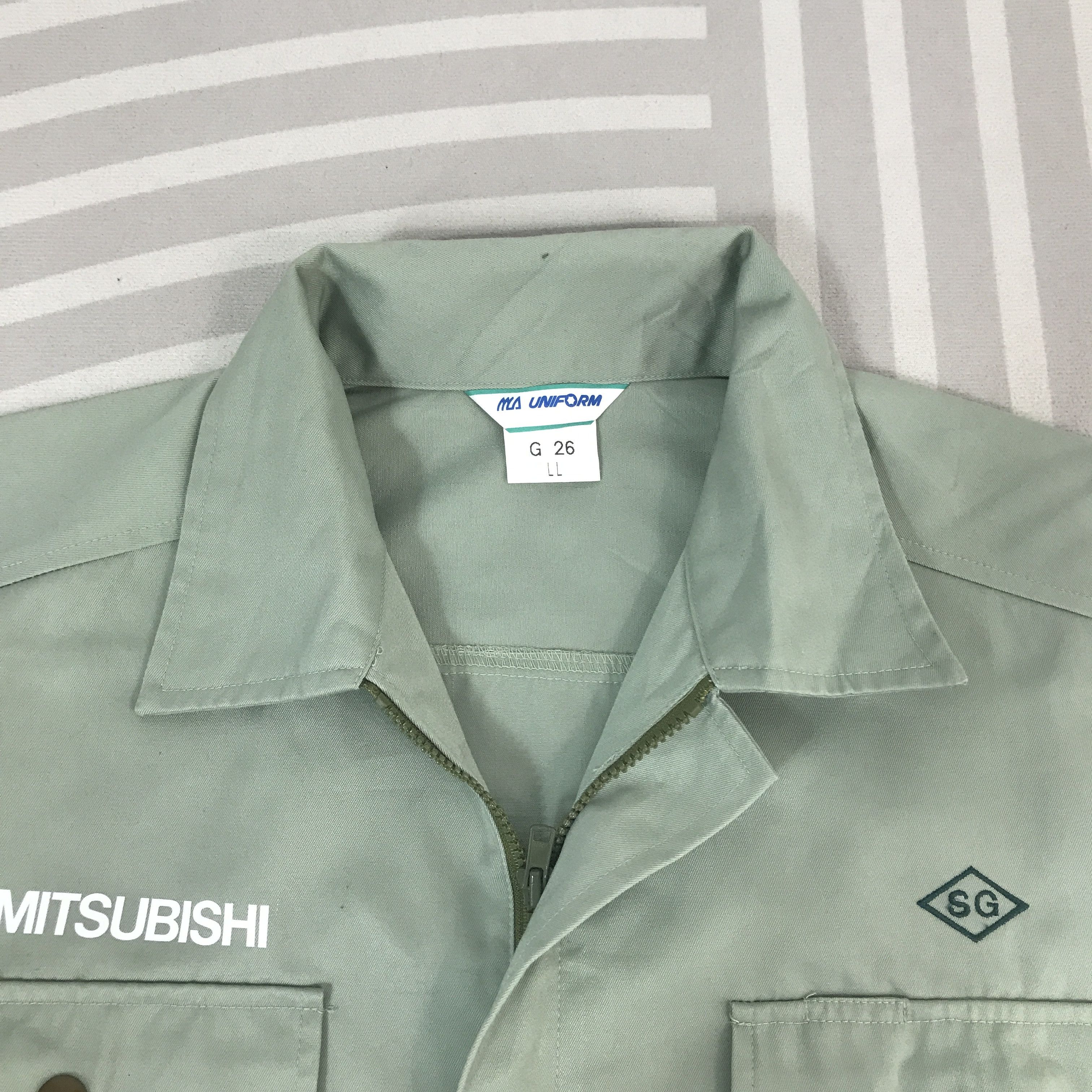 Japanese Brand Vintage Mitsubishi Racing japan motorsport Custom Jacket Size US L / EU 52-54 / 3 - 8 Thumbnail