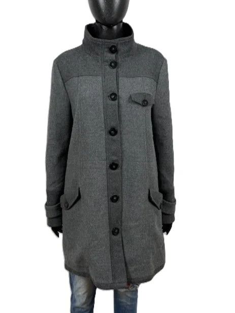 Armani Armani Jeans Cappotto Lana Grigio Donna 48 - L Size L / US 10 / IT 46 - 3 Thumbnail