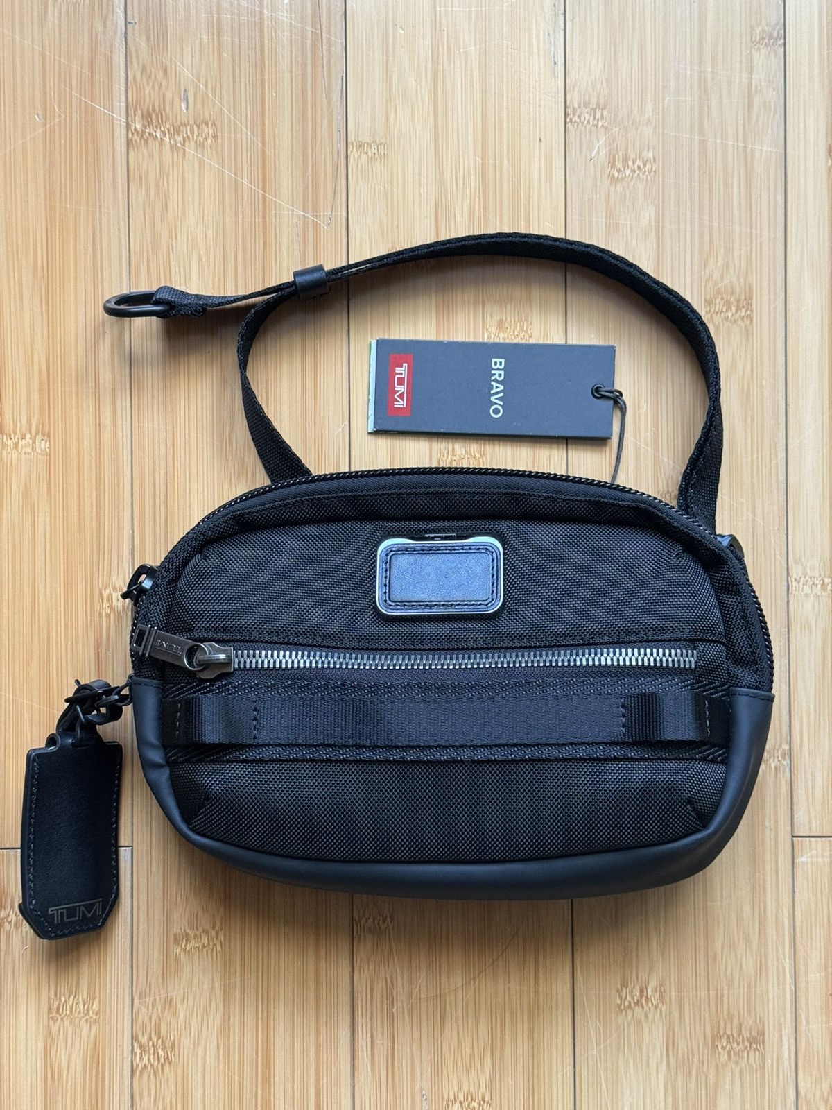 image of New Tumi Alpha Bravo Recruit 3-In-1 Chest Pack in Black, Men's