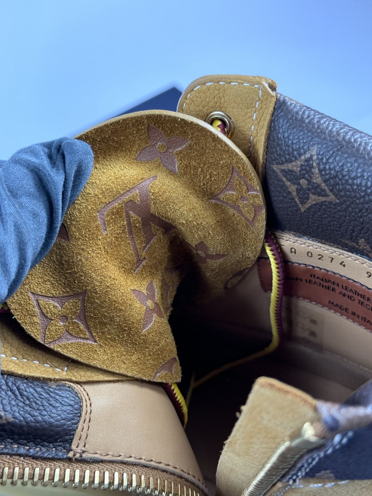 Louis Vuitton LV X TIMBERLAND BOOTS Size US 9 / EU 42 - 14 Thumbnail