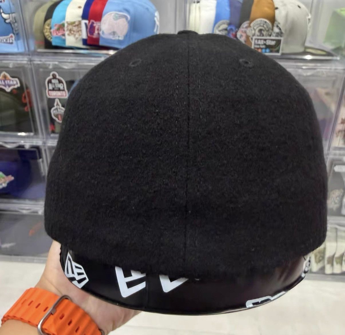 New Era New Era × HAHHF Wool Blend Flat Brim Baseball Cap J32 Size ONE SIZE - 3 Thumbnail