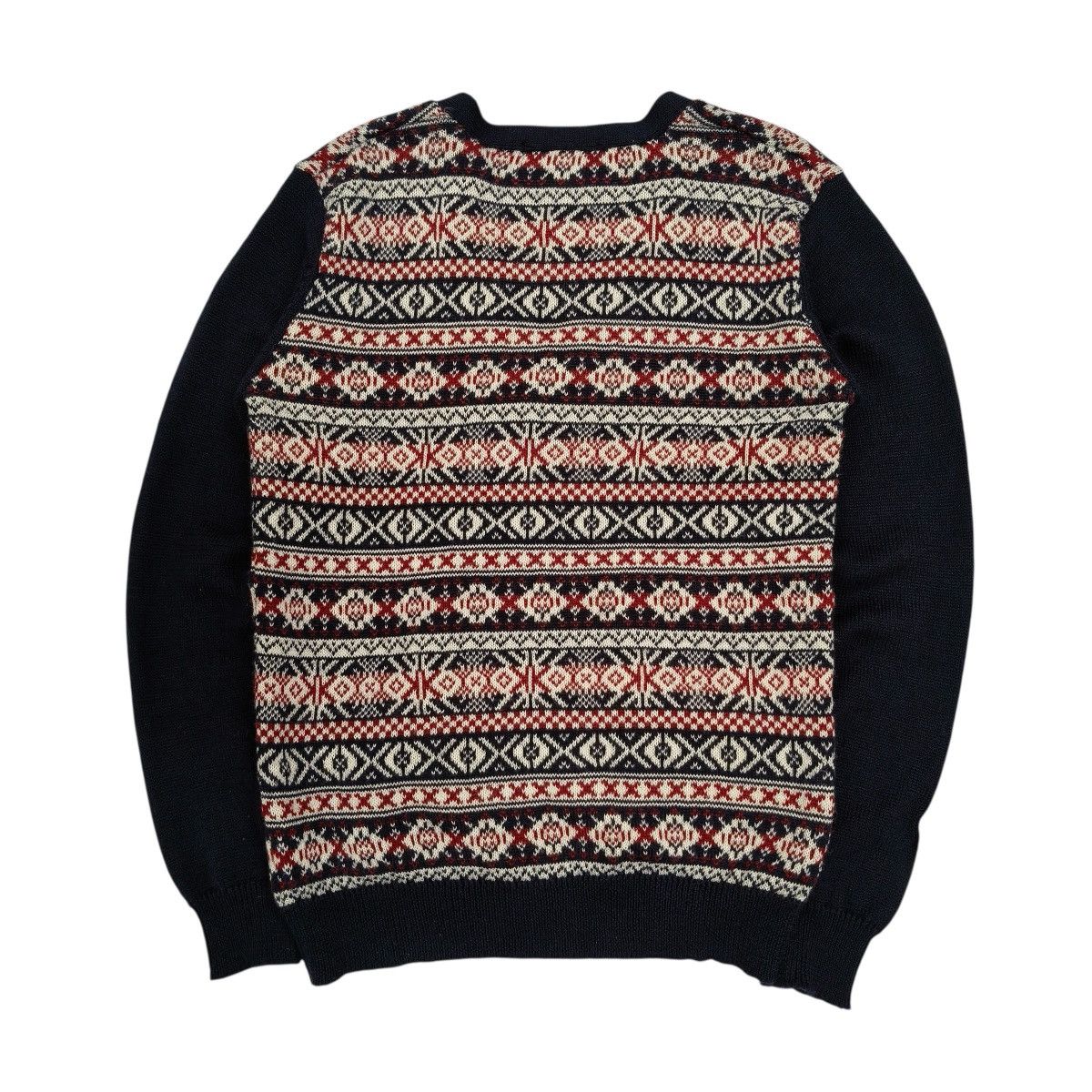 The Difference Vintage The Difference Rupert Patterned Knit Cardigan Button Size M / US 6-8 / IT 42-44 - 2 Thumbnail