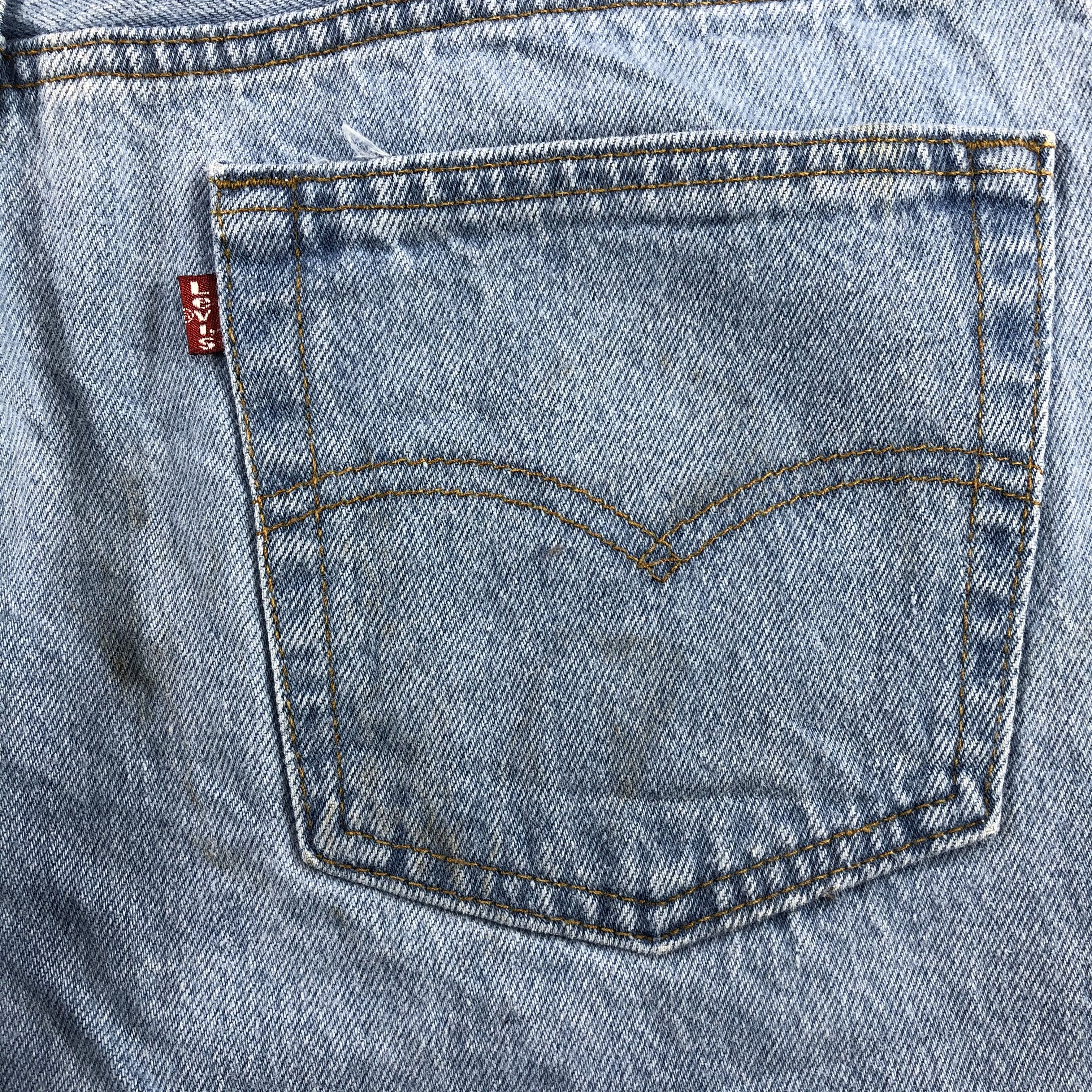 Levi's × Vintage Vintage 90s Levis 501 Jeans-JM2371 Size US 34 / EU 50 - 9 Thumbnail