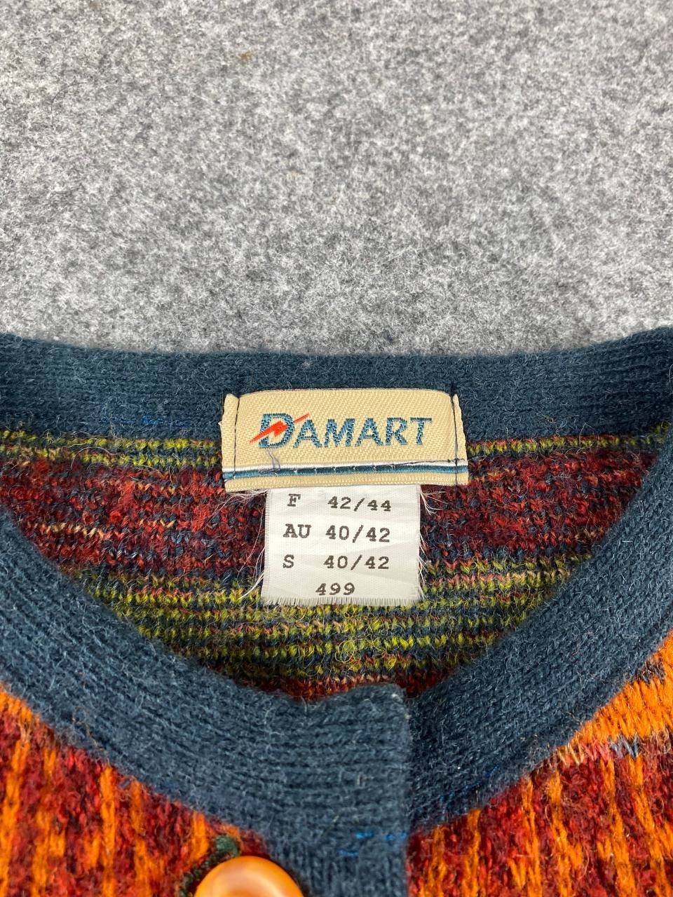 Vintage vintage damart wool knitwear nice design Size US S / EU 44-46 / 1 - 5 Thumbnail