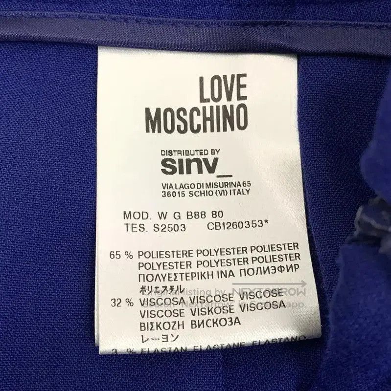 Moschino Moschino Navy Blue Women's Skirt . Size 26" / US 2 / IT 38 - 6 Thumbnail