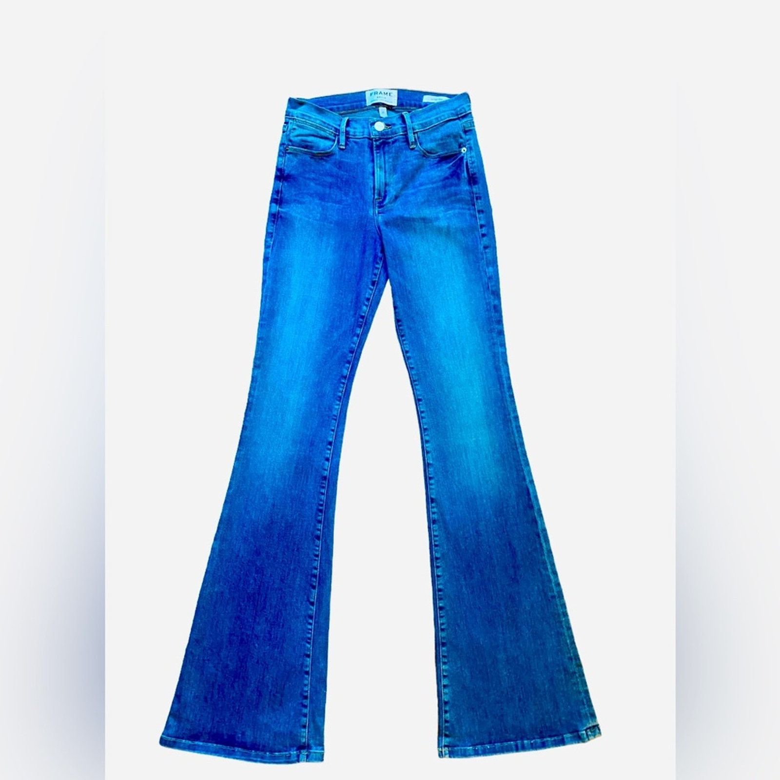 Frame FRAME LE HIGH FLARE JEANS Size 25" / US 0 / IT 36 - 1 Thumbnail