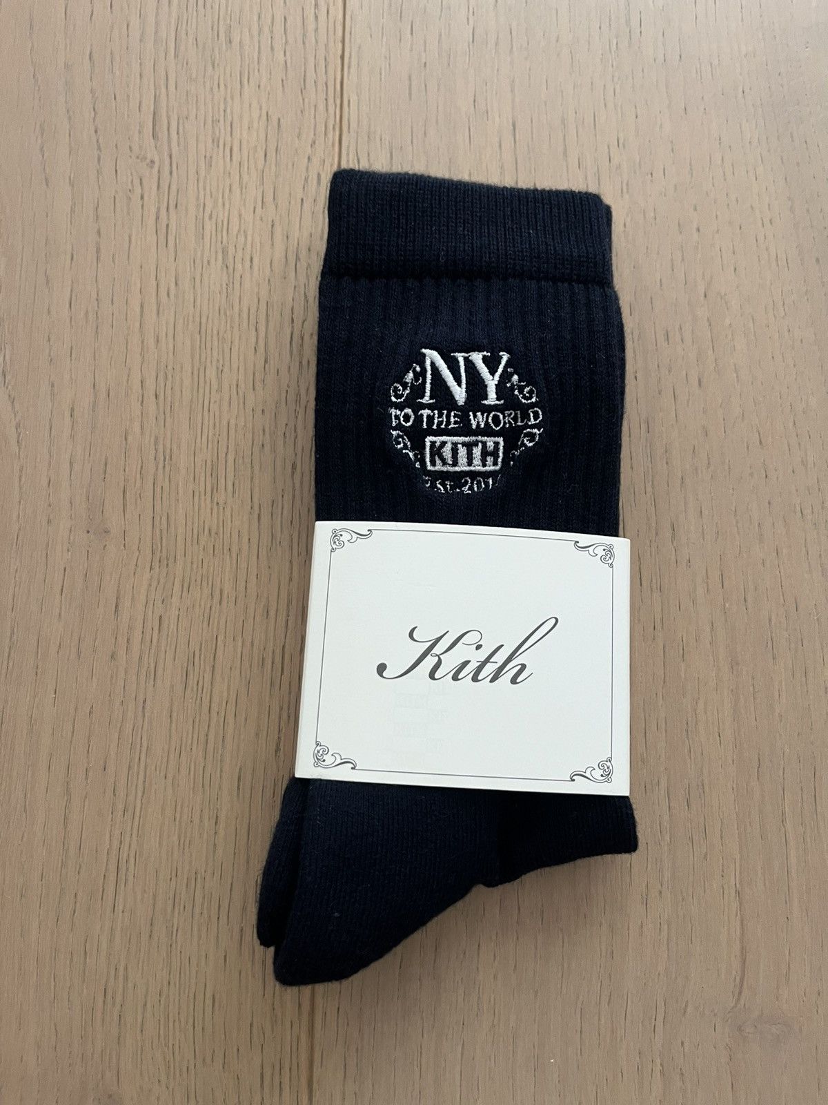 Kith Kith Crest Logo Crew Socks (ONE SIZE) Size ONE SIZE - 2 Thumbnail