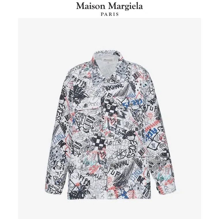 Maison Margiela Maison Margiela Graffiti shirt jacket Size XS / US 0-2 / IT 36-38 - 2 Thumbnail