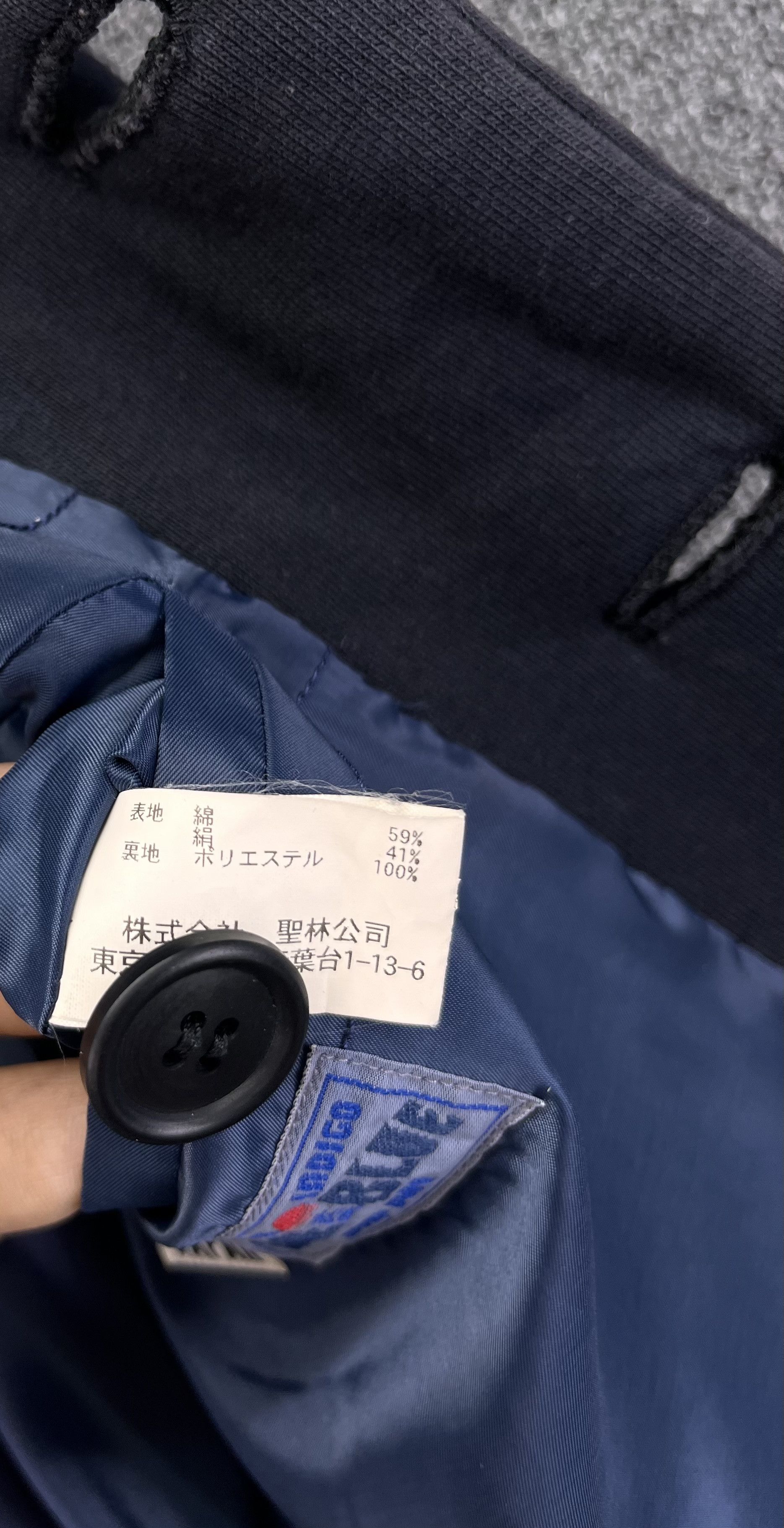 Blue Blue Japan Vintage Blue Blue Japan Arigato Rare Button Up Jacket Size M / US 6-8 / IT 42-44 - 9 Thumbnail