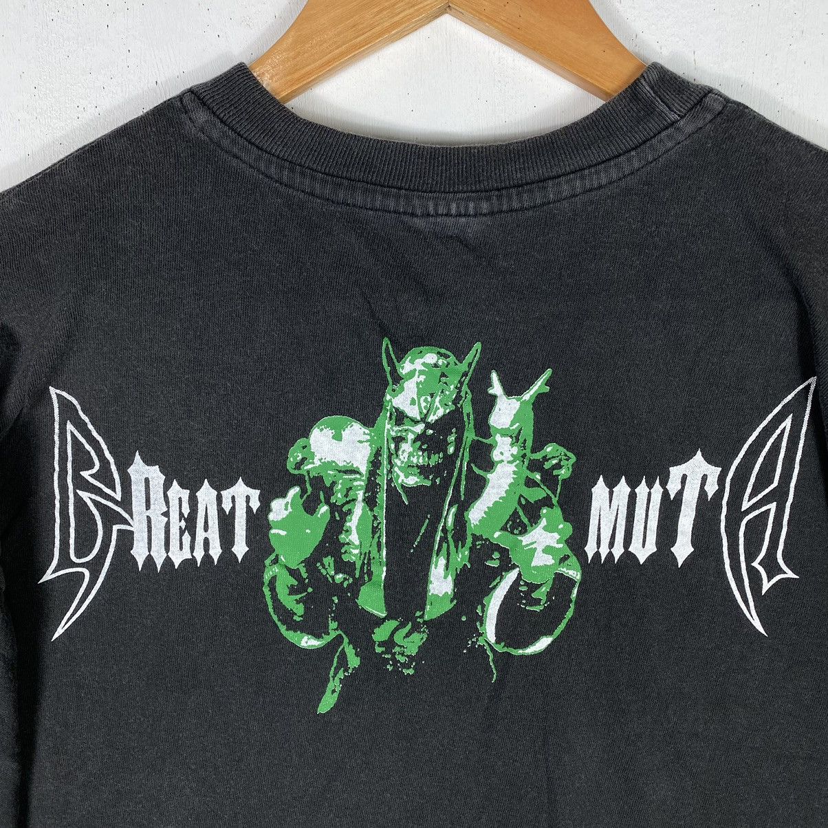 WCW/nWo Vintage 90s GREAT MUTA New Japan Pro Wrestling Graphic Tee Size US L / EU 52-54 / 3 - 7 Thumbnail