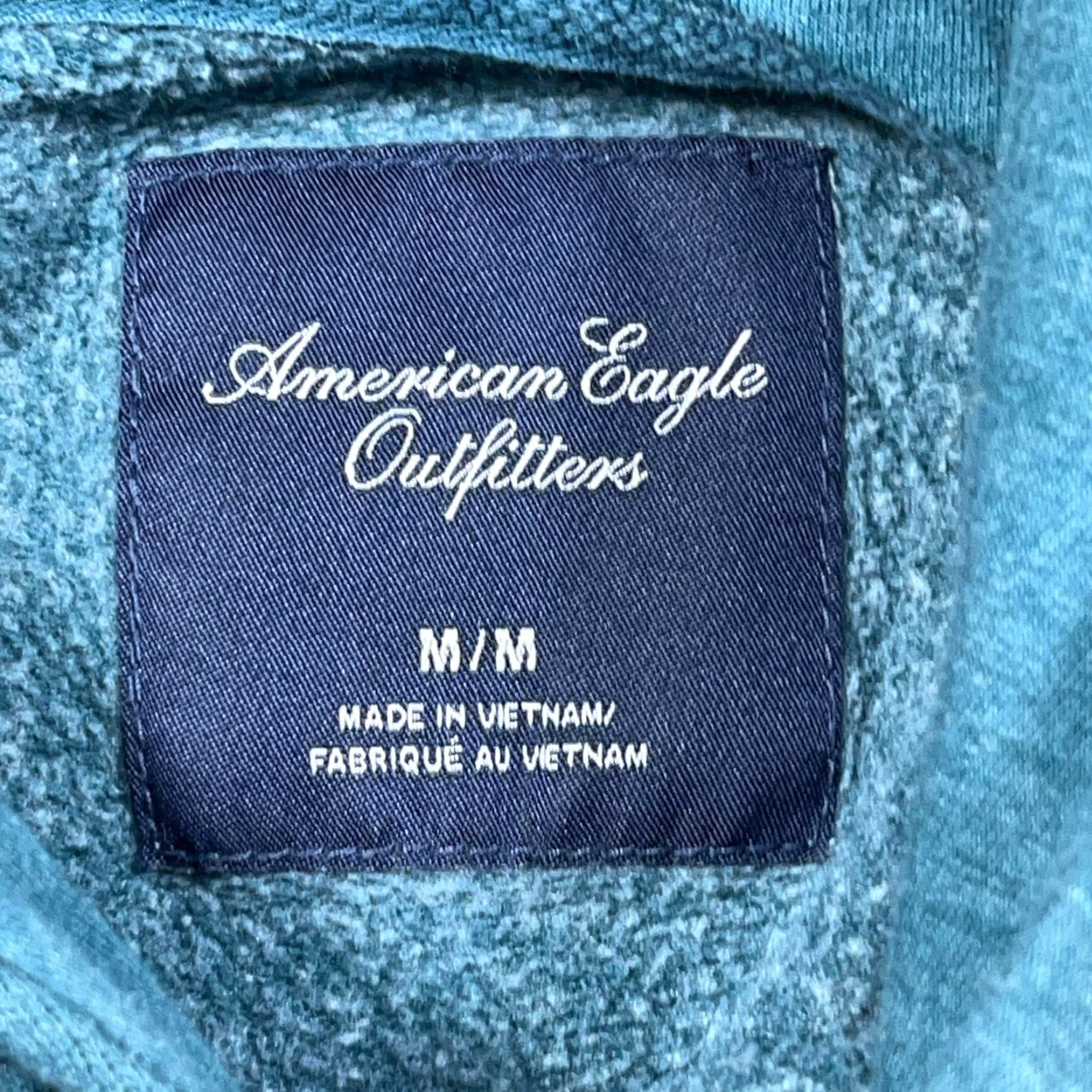 American Eagle Outfitters VINTAGE American Eagle Hoodie Women M Green Y2K AEO 2000s Spell Out Logo Pullover Hooded All Seasons Lined Pockets Modern Preppy Modern, 90s, 2000s? Size M / US 6-8 / IT 42-44 - 7 Thumbnail