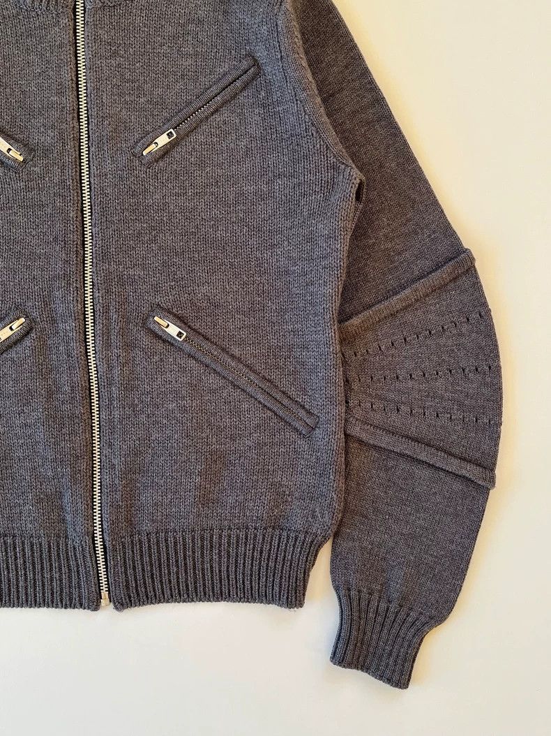 Comme des Garcons Comme Des Garcons Zip knit jacket Size M / US 6-8 / IT 42-44 - 3 Thumbnail