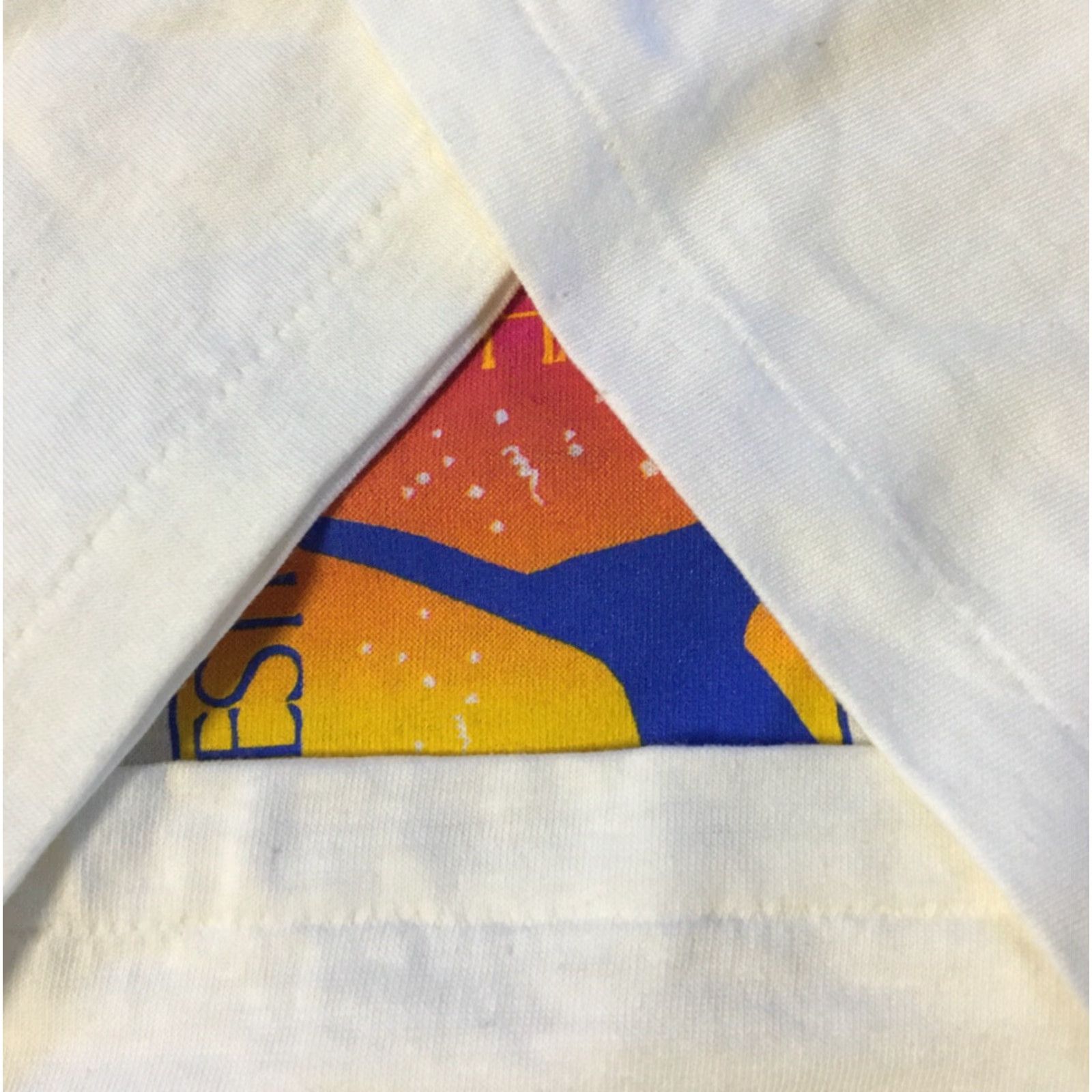 Vintage Vtg 90s Festival Of Whales Shirt XL White USA Nature Ocean Fun Animal Mens T-Shirt Graphic Tee Single Stitch Size US XL / EU 56 / 4 - 5 Thumbnail