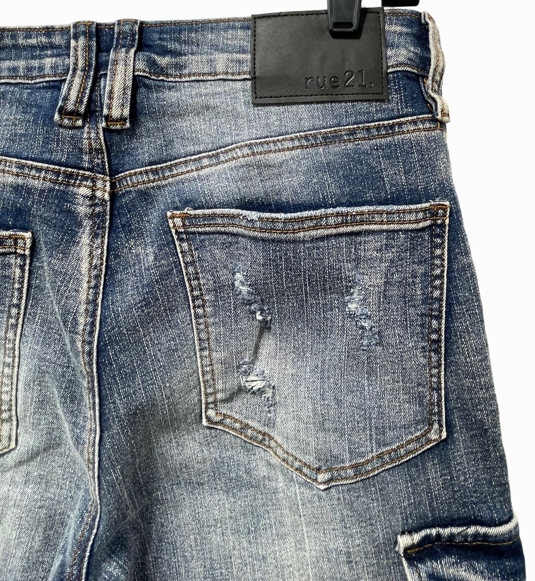 rue21 Rue 21 - Men's Supreme Flex Skinny Jeans - Blue - 32 x 34 Size US 32 / EU 48 - 11 Thumbnail