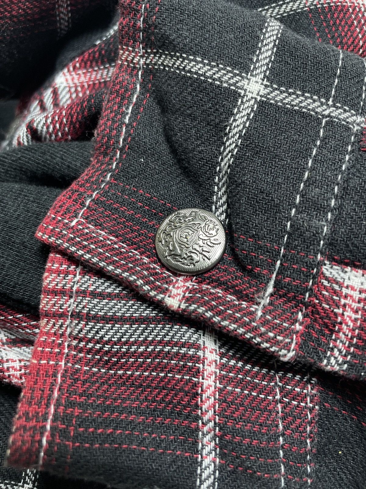 14th Addiction 31040=Skkone - Gothic Style Button shirt Size US M / EU 48-50 / 2 - 11 Thumbnail