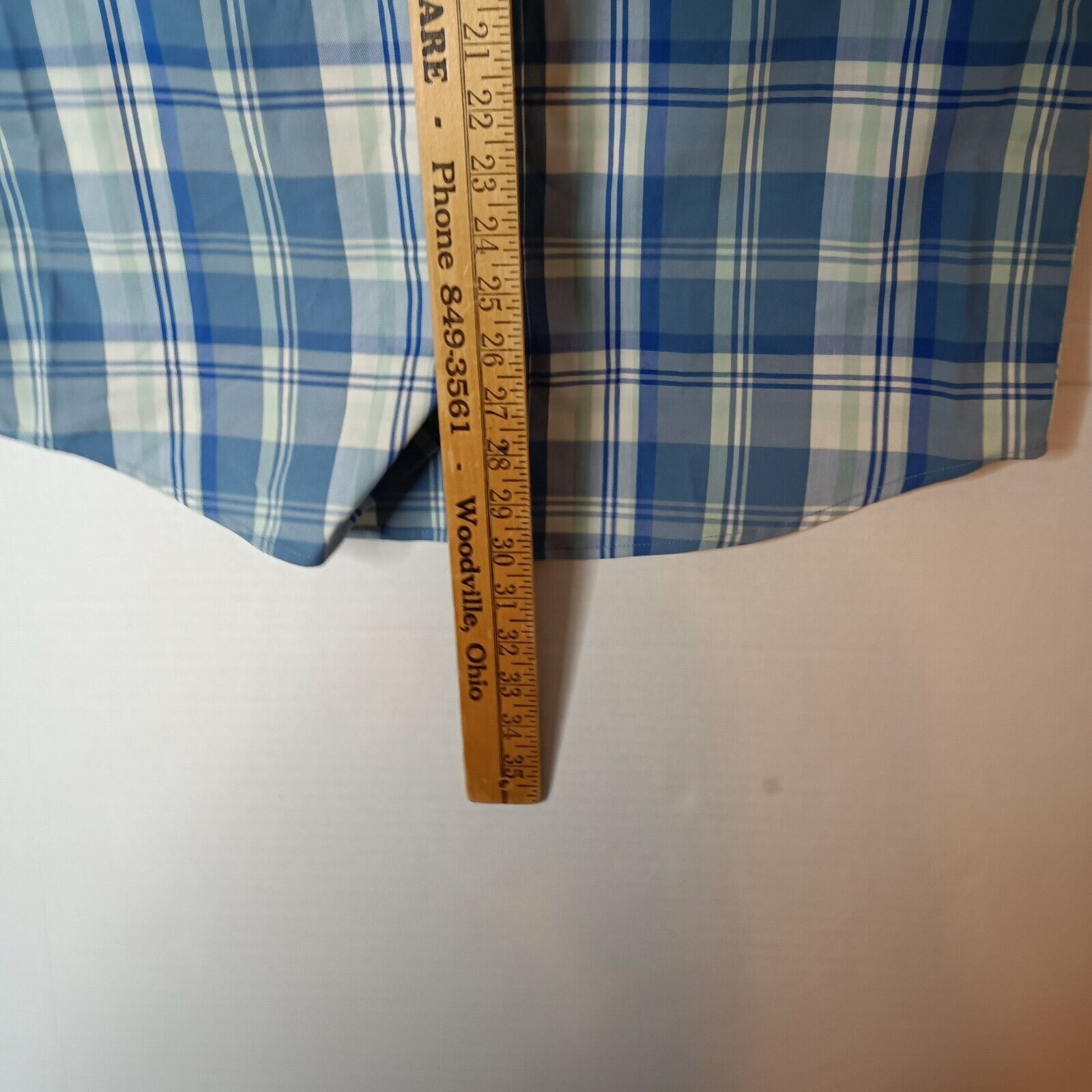 Wrangler Wrangler Utility Shirt Men's M Button Up Plaid Regular Fit Size US M / EU 48-50 / 2 - 7 Thumbnail