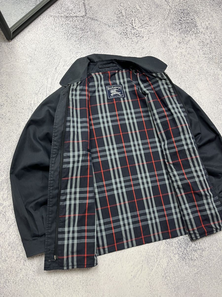 Burberry Vintage 90’s Burberrys Bomber Jacket Nova Check Luxury Rare Size US S / EU 44-46 / 1 - 9 Thumbnail