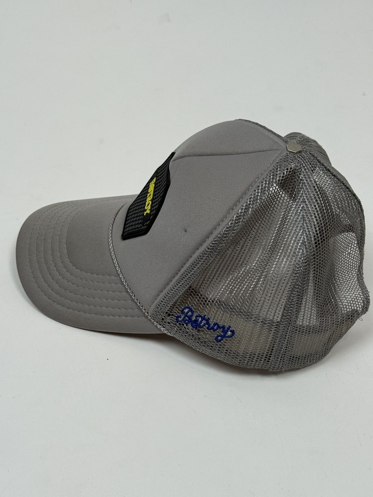 (B).Stroy (B)stroy Silver Trucker Hat Size ONE SIZE - 2 Thumbnail