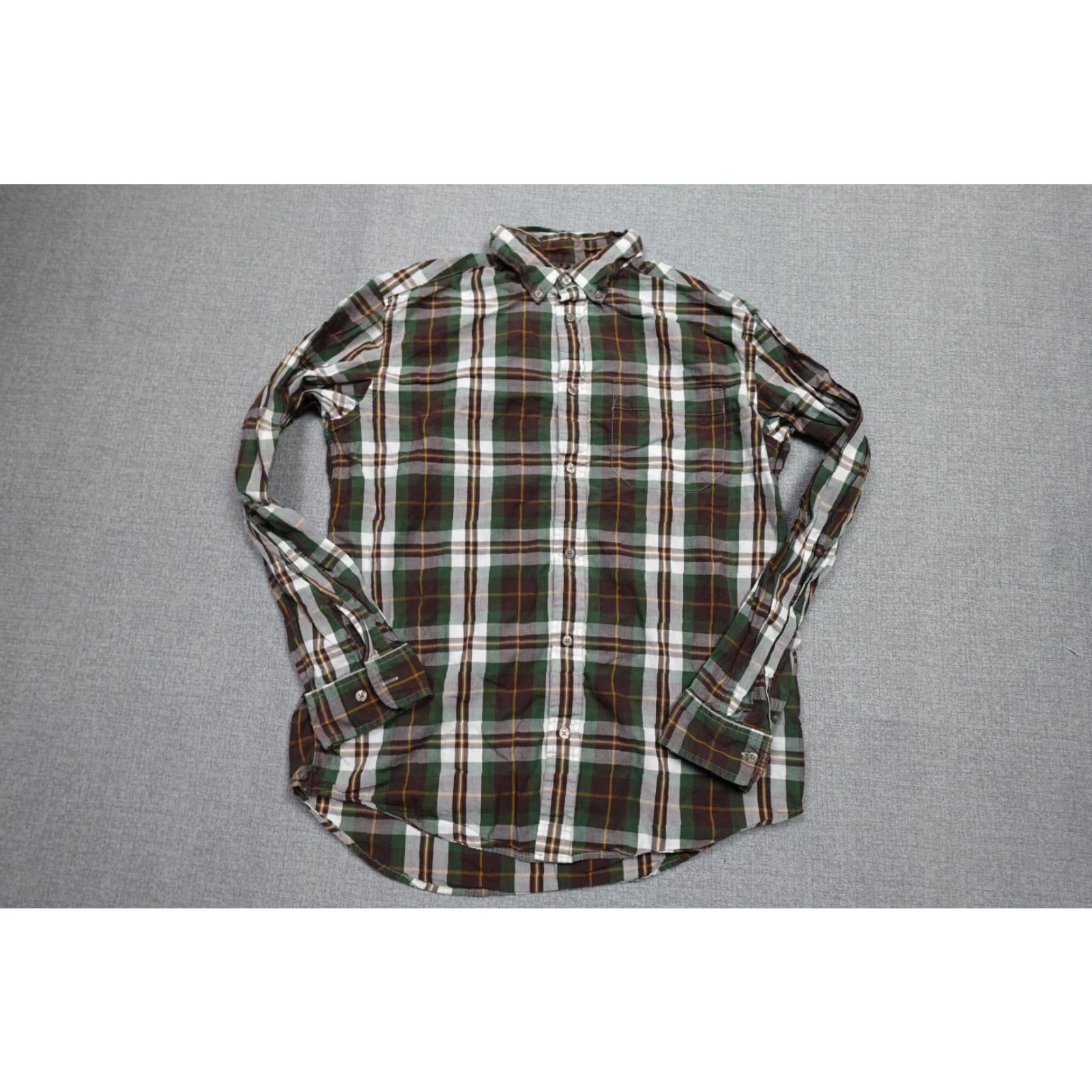 Filson Filson Button-Up Shirt Men M Plaid Flannel Brown Cotton Outdoor Leather Logo Size US M / EU 48-50 / 2 - 2 Thumbnail